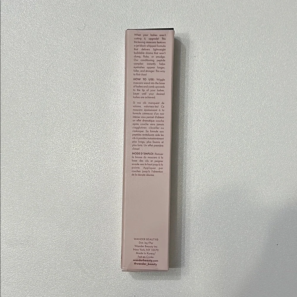 Wander Beauty Upgraded Lashes Mascara - Black - NEW!